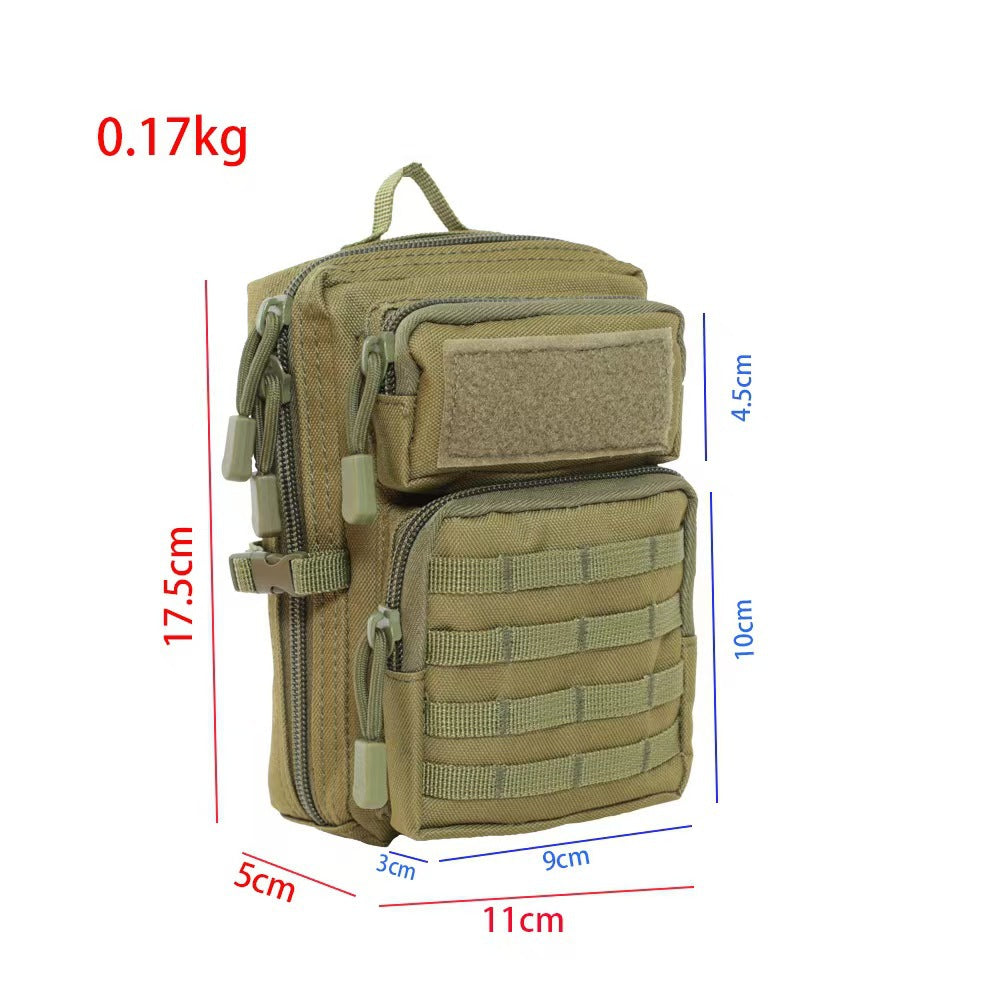 附防水收納功能戰術戶外胸包