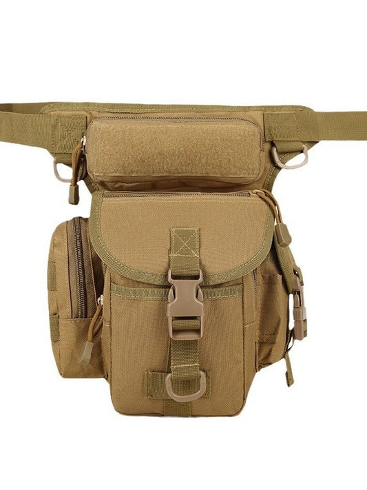 戶外運動攝影登山釣魚騎行露營迷彩戰術腿包