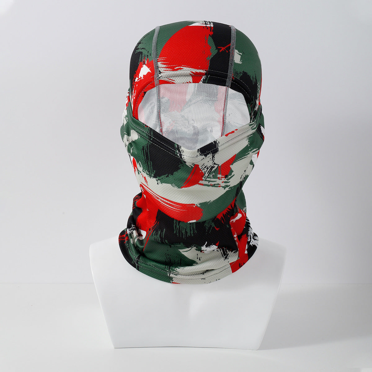 戶外騎乘四季防風防曬透氣速乾百變魔術圍脖頭巾面罩