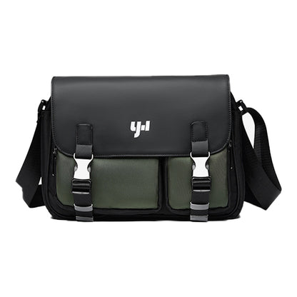 單反相機包斜挎包男士攝影包潮牌單肩包大容量休閒郵差包男斜背包