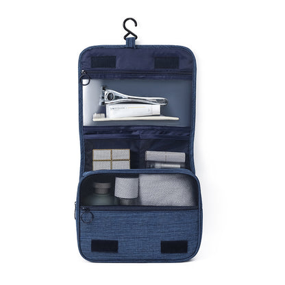 旅行商務收納包男女出差手提大容量陽離子洗漱包可懸掛幹濕分離