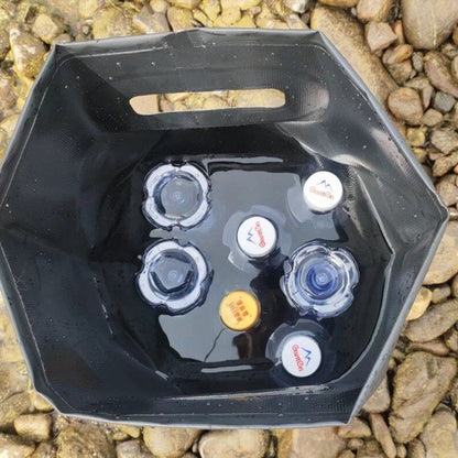 戶外便捷式折疊水桶露營野餐釣魚桶旅行水桶打水桶多功能