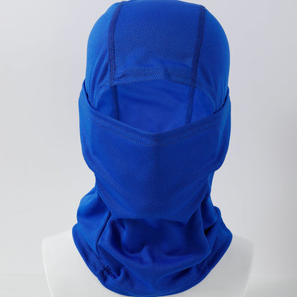 戶外騎乘四季防風防曬透氣速乾百變魔術圍脖頭巾面罩