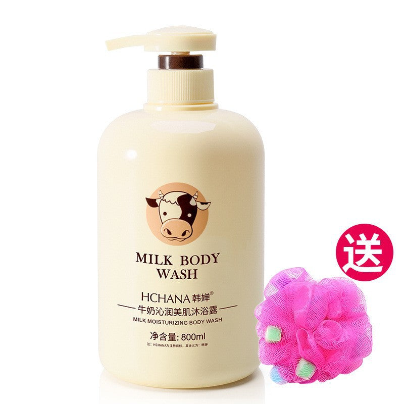 牛奶沐浴露持久留香大容量保濕身體乳清爽洗髮乳