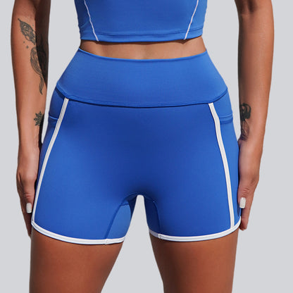 健身運動速乾百搭裸感吊帶掛脖美背瑜珈套裝兩件套