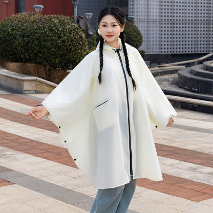 多功能三合一斗篷雨衣背包登山戶外迷彩戰術連帽斗篷雨披