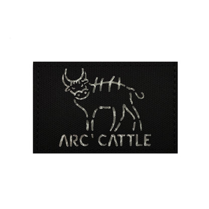 十二生肖魔術貼臂章鐳射切割紅外反光士氣徽章魔術貼章戶外背包貼