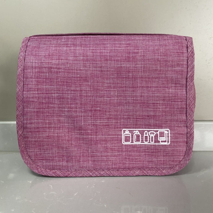 旅行商務收納包男女出差手提大容量陽離子洗漱包可懸掛幹濕分離