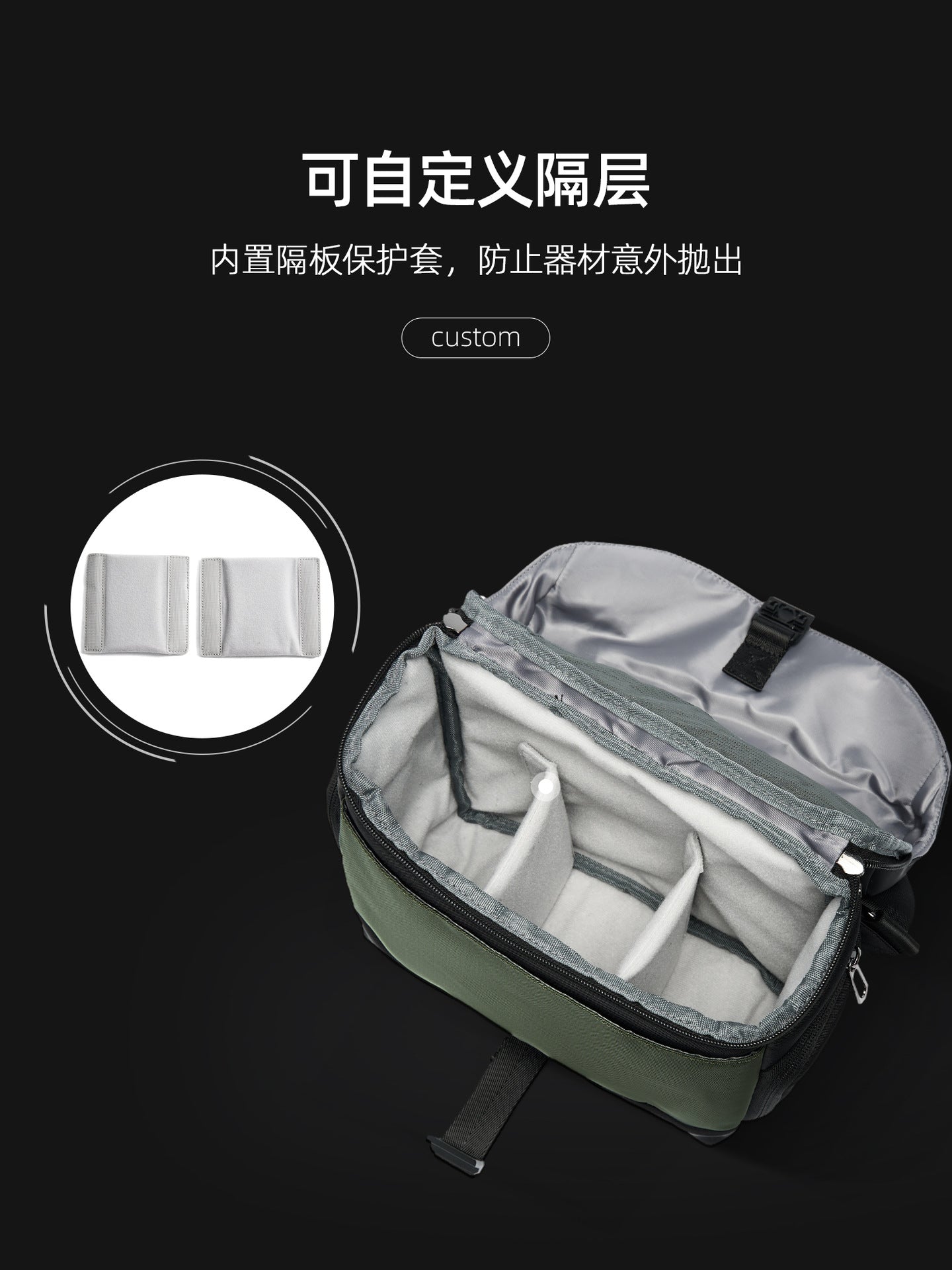 潮牌相機包攝影包单眼單肩復古斜跨包佳能收納包便攜包