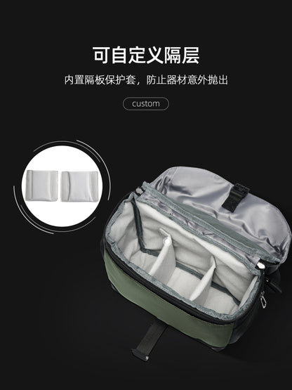 潮牌相機包攝影包单眼單肩復古斜跨包佳能收納包便攜包