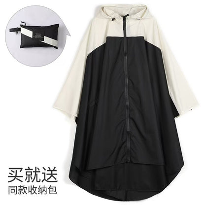 多功能三合一斗篷雨衣背包登山戶外迷彩戰術連帽斗篷雨披