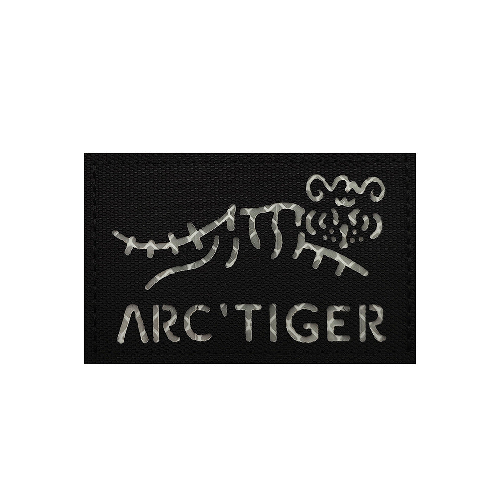 十二生肖魔術貼臂章鐳射切割紅外反光士氣徽章魔術貼章戶外背包貼