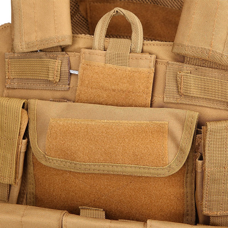 野外快拆戶外訓練多功能戰術背心馬甲幽靈鋼絲八8件套裝用品