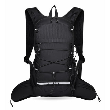 戶外運動登山騎乘健行防水多功能雙肩背包