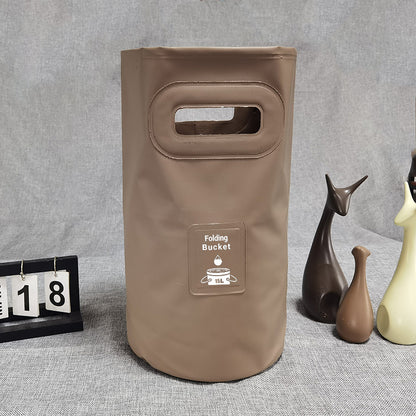 戶外便捷式折疊水桶露營野餐釣魚桶旅行水桶打水桶多功能