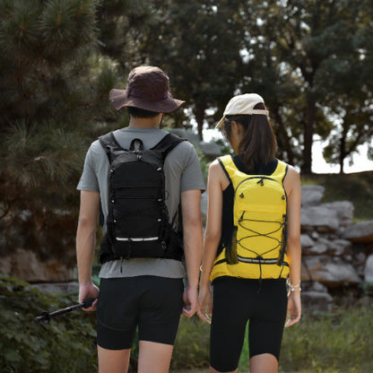 戶外運動登山騎乘健行防水多功能雙肩背包
