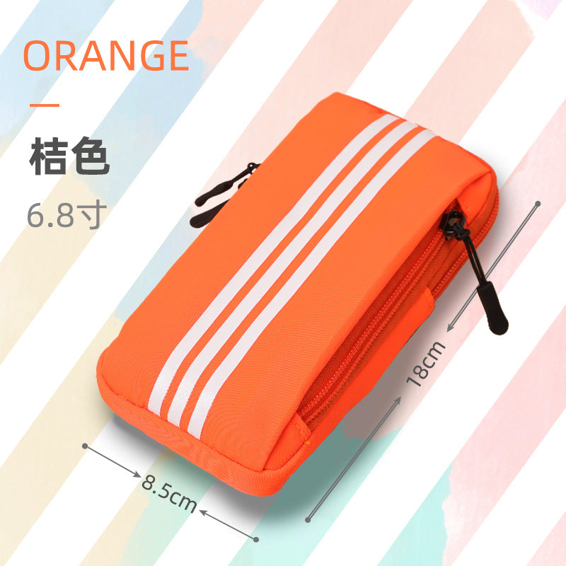 跑步手臂包多功能輕薄防水防汗夜間完全反光健身運動臂包