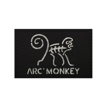 十二生肖魔術貼臂章鐳射切割紅外反光士氣徽章魔術貼章戶外背包貼