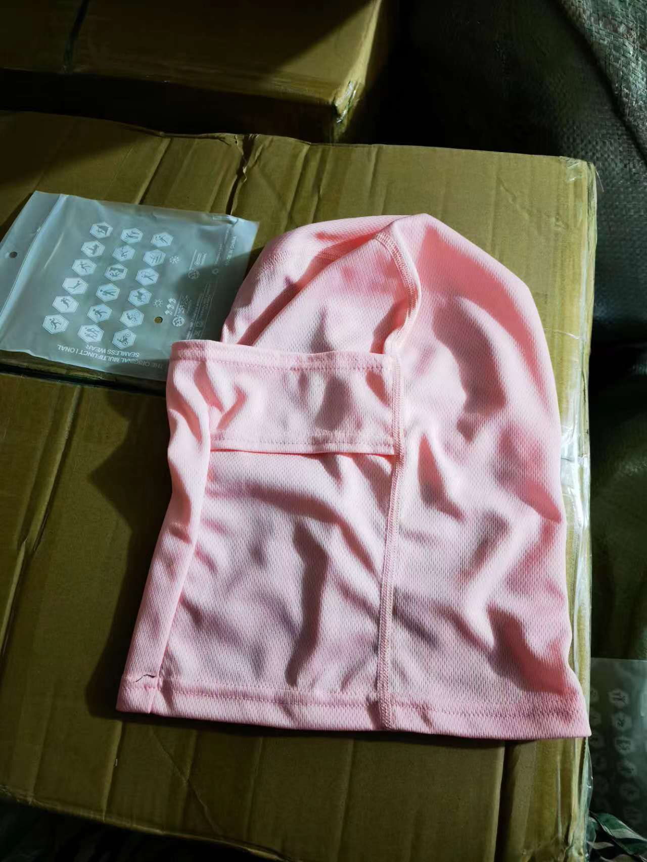 戶外騎乘四季防風防曬透氣速乾百變魔術圍脖頭巾面罩