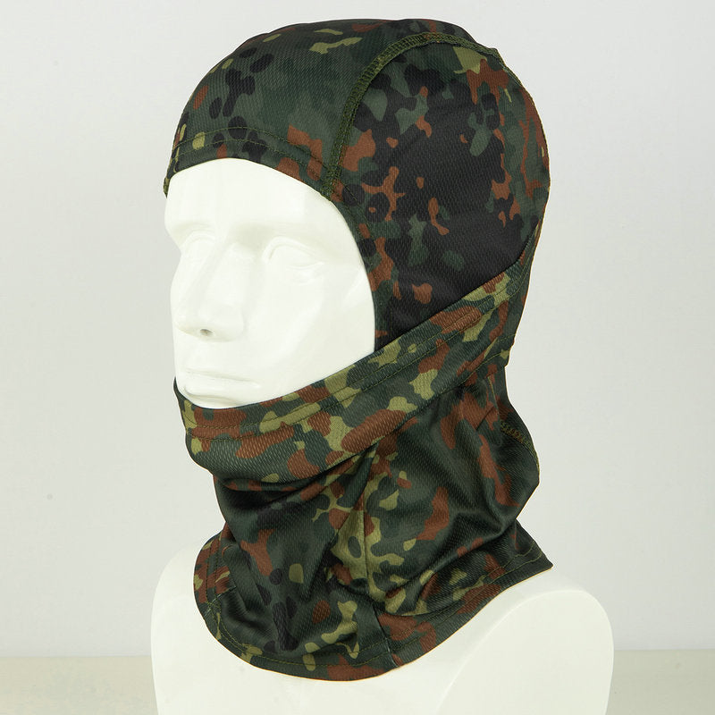 戶外騎乘四季防風防曬透氣速乾百變魔術圍脖頭巾面罩