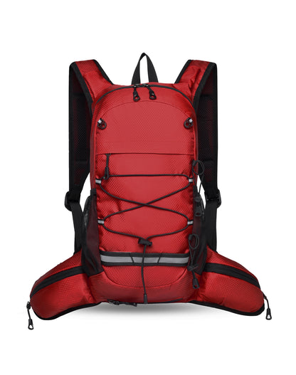 戶外運動登山騎乘健行防水多功能雙肩背包