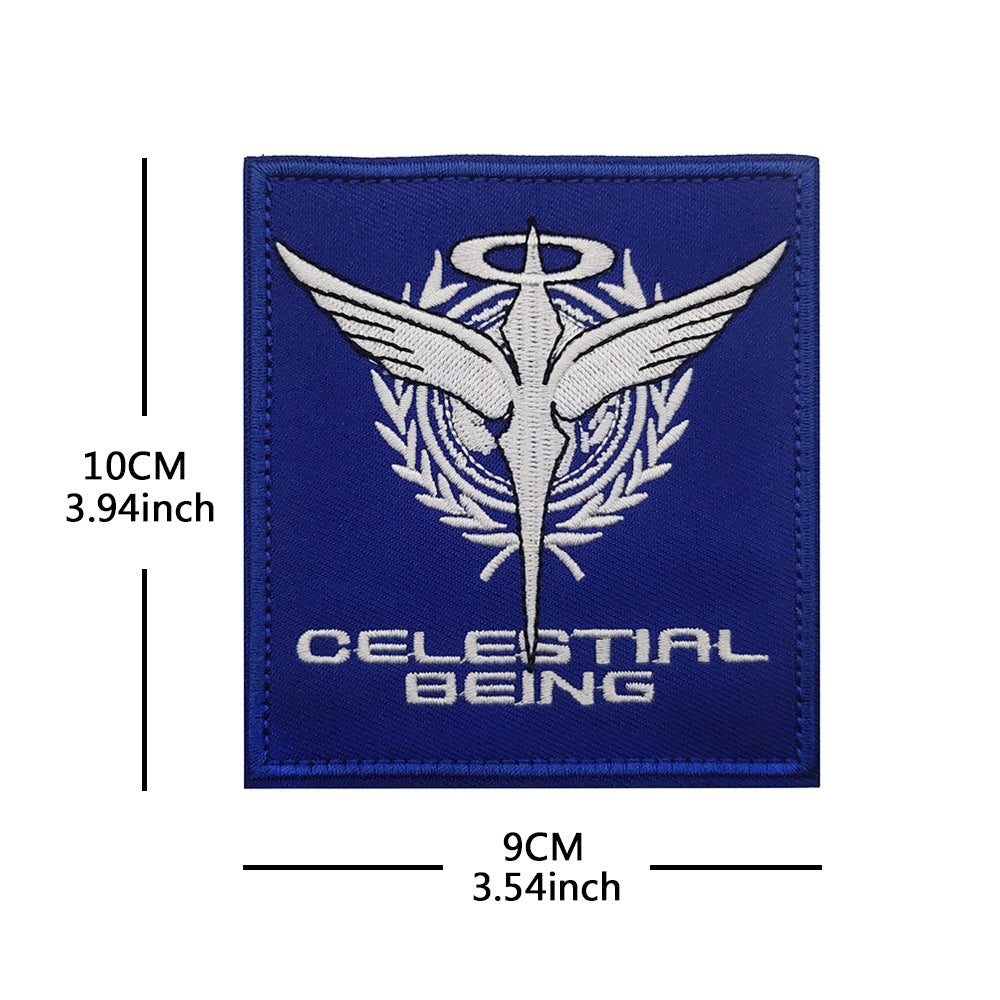 機動戰士高達刺繡臂章魔術貼背包貼章士氣章補丁