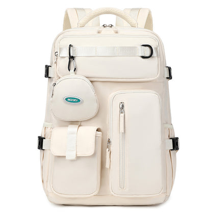 電腦背包通用出差旅行大容量多功能防水幹濕分離收納學生書包