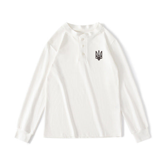 美國復古純色軍迷U17烏克蘭長袖T卹