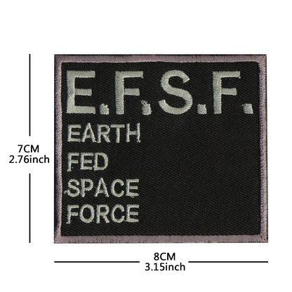 機動戰士高達刺繡臂章魔術貼背包貼章士氣章補丁