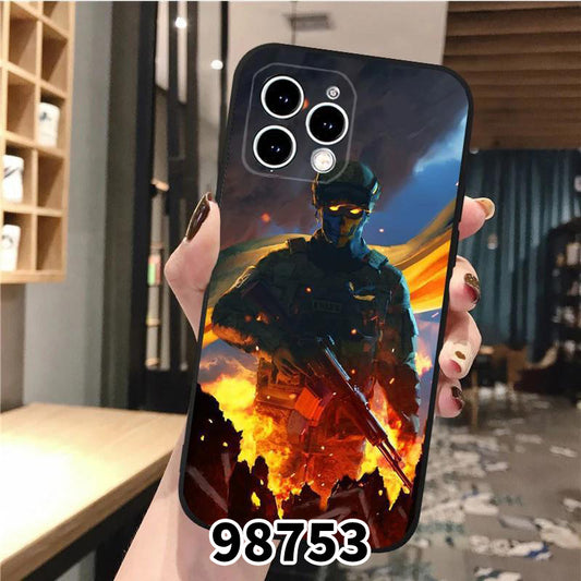 烏克蘭主題 TPU 軟殼（適用於 iPhone 16 / iPhone 15）