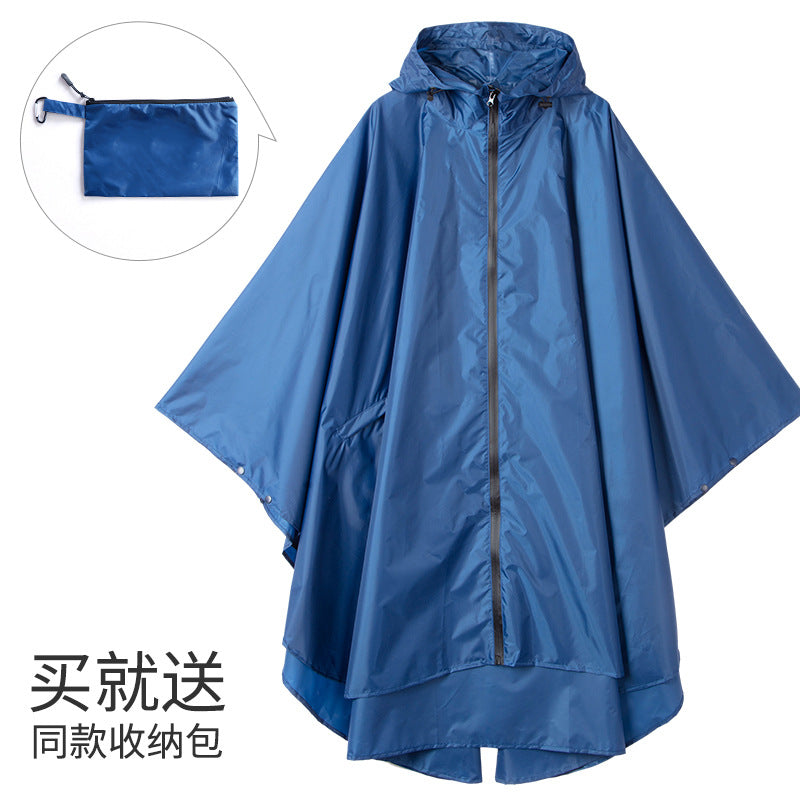 斗篷雨衣天幕多功能三合一地席背包登山戶外迷彩戰術連帽斗篷雨披