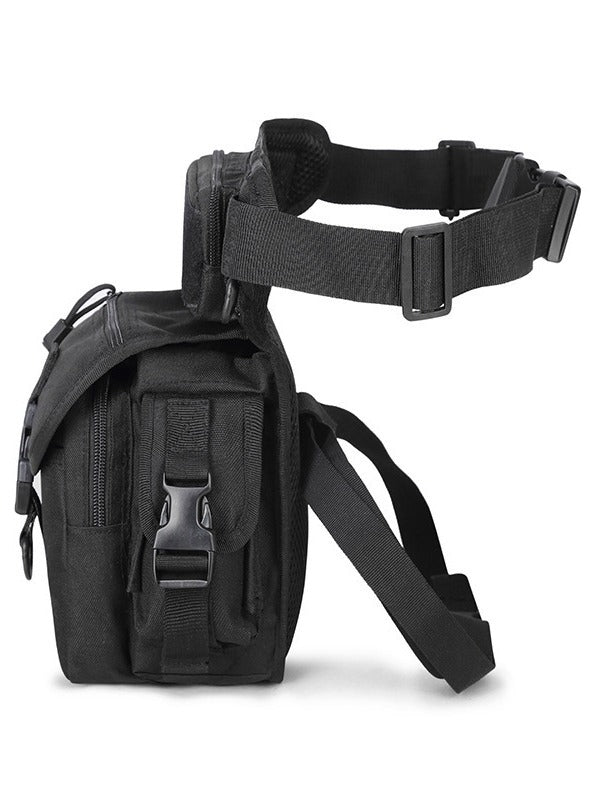 戶外運動攝影登山釣魚騎行露營迷彩戰術腿包