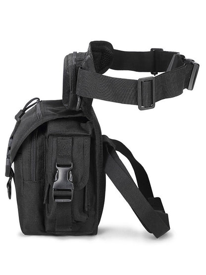 戶外運動攝影登山釣魚騎行露營迷彩戰術腿包