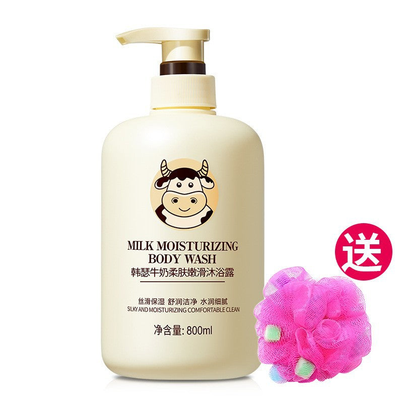 牛奶沐浴露持久留香大容量保濕身體乳清爽洗髮乳
