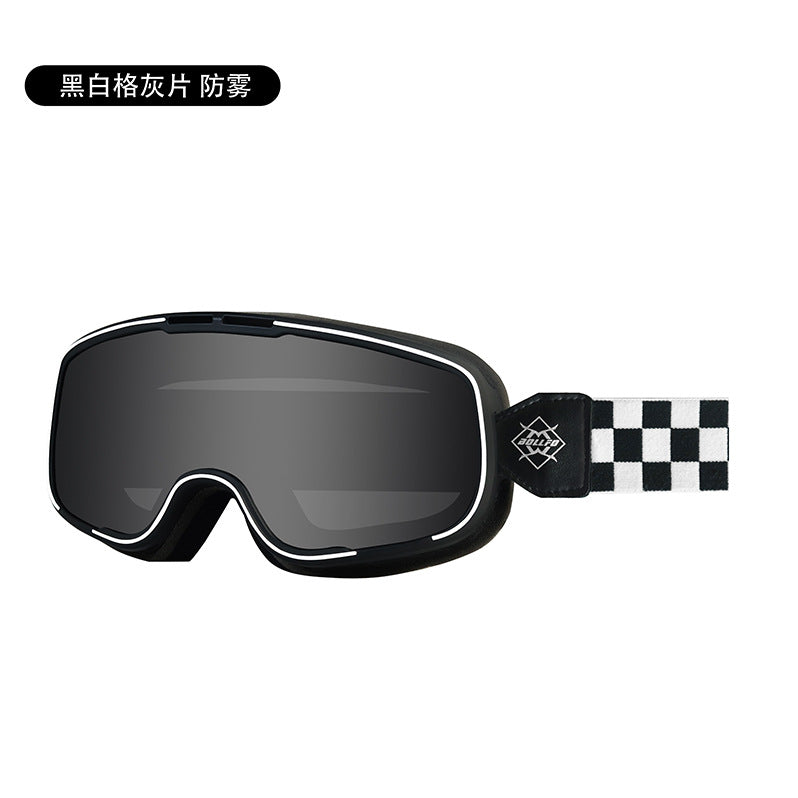 復古全天候防霧近視擋風防塵哈雷摩托車護目風鏡