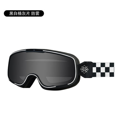 復古全天候防霧近視擋風防塵哈雷摩托車護目風鏡