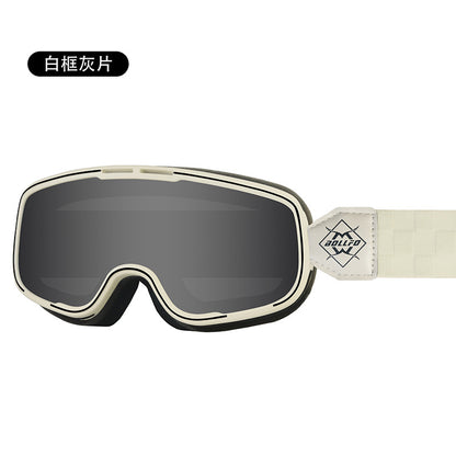 復古全天候防霧近視擋風防塵哈雷摩托車護目風鏡