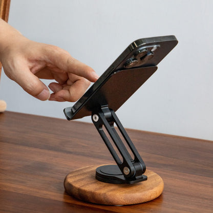 手機支架可升降手機平板通用360°旋轉懶人案頭直播支架