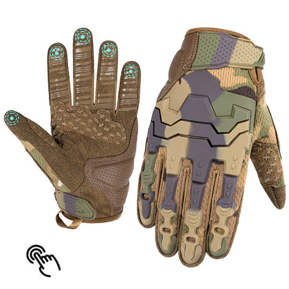新款戰術手套攀登騎乘戶外運動軍迷訓練防滑耐磨手套