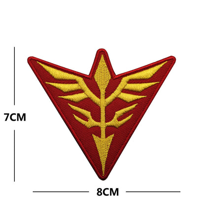 機動戰士高達刺繡臂章魔術貼背包貼章士氣章補丁