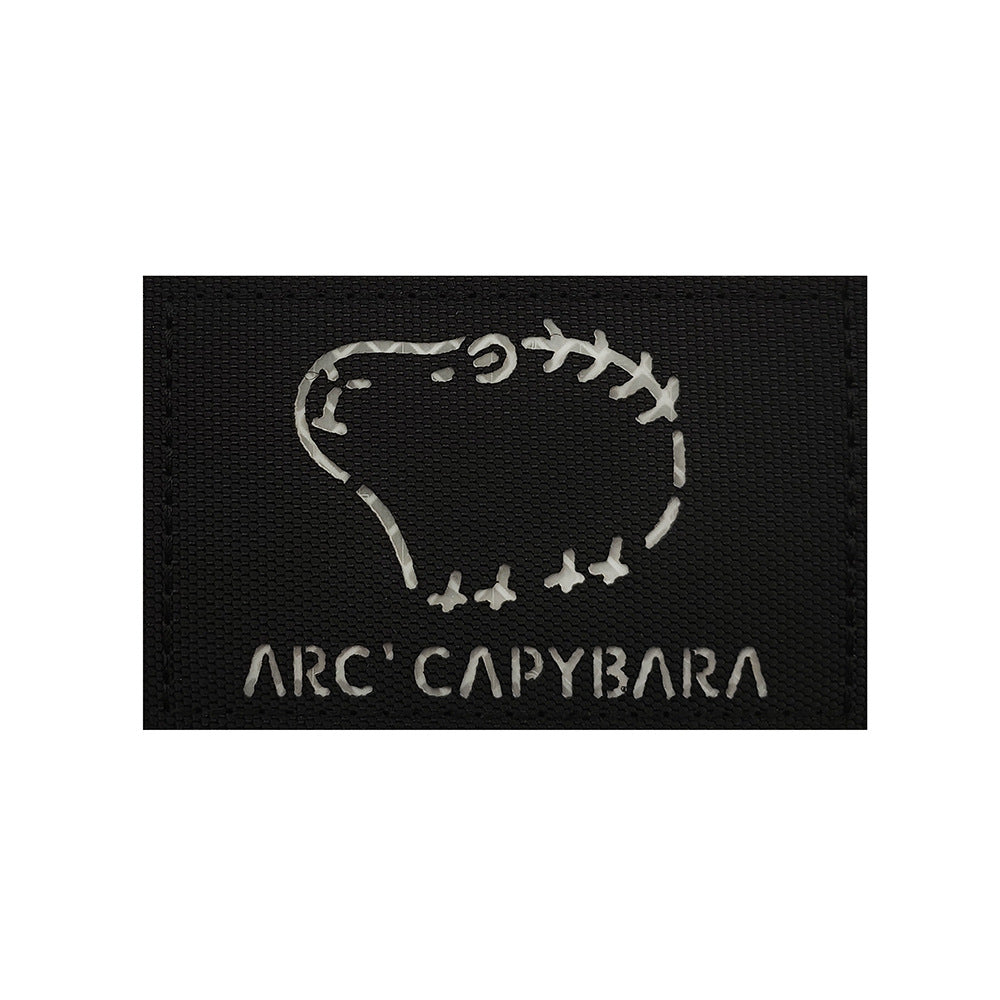 十二生肖魔術貼臂章鐳射切割紅外反光士氣徽章魔術貼章戶外背包貼