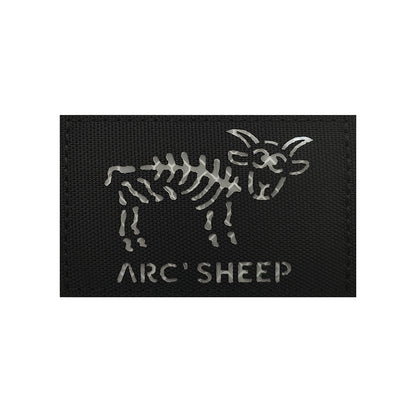 十二生肖魔術貼臂章鐳射切割紅外反光士氣徽章魔術貼章戶外背包貼