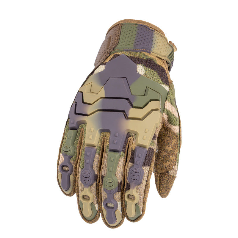 新款戰術手套攀登騎乘戶外運動軍迷訓練防滑耐磨手套