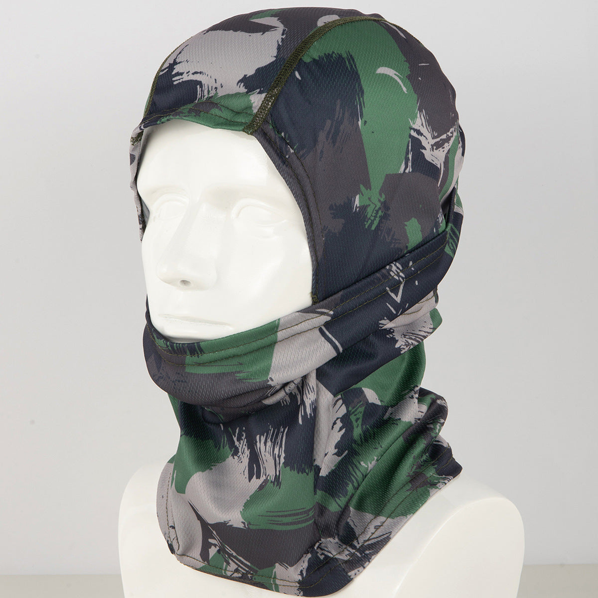 戶外騎乘四季防風防曬透氣速乾百變魔術圍脖頭巾面罩