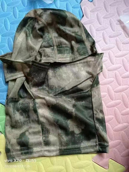 戶外騎乘四季防風防曬透氣速乾百變魔術圍脖頭巾面罩