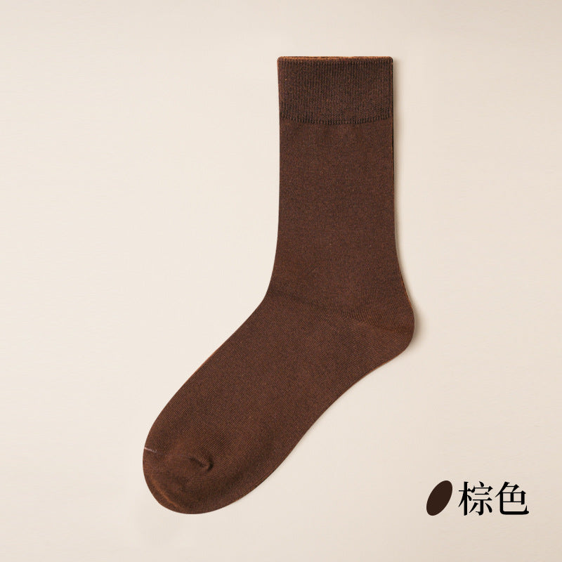 男士防臭襪子秋冬款長筒襪子精梳棉男襪