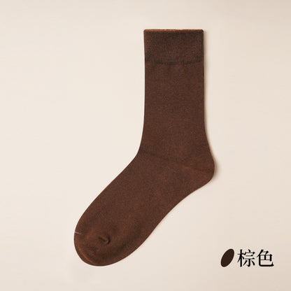 男士防臭襪子秋冬款長筒襪子精梳棉男襪