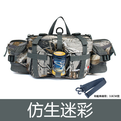 均碼戶外運動健行騎乘登山裝備多功能腰包背包水壺包