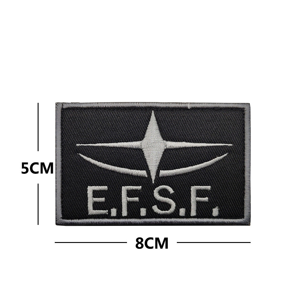 機動戰士高達刺繡臂章魔術貼背包貼章士氣章補丁