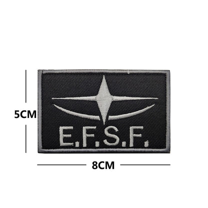 機動戰士高達刺繡臂章魔術貼背包貼章士氣章補丁